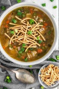 Chicken manchow soup