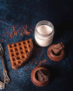 Belgian Milk Chocolate Waffle