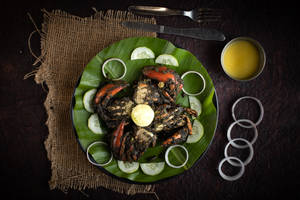 Crab Green Roast