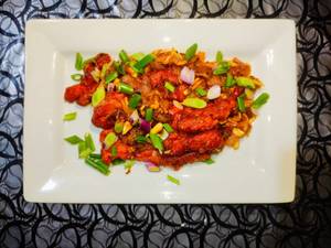 Chilly Garlic Fish Dry (basa)