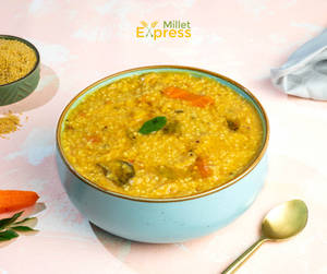 Millet Ghee Sambar Rice Bowl
