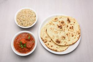Chicken Tikka Masala + 2 Tandoori Roti + Jeera Fried Rice