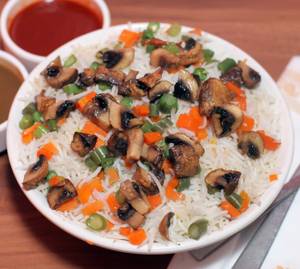 Mushroom Pulao