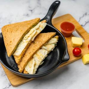 Egg White Onion Tomato Omelette Sandwich