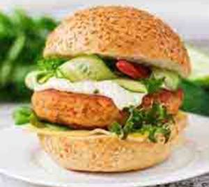 Chicken Burger + Cheese