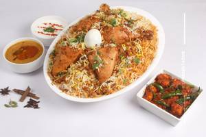 Chicken Biryani With Curd