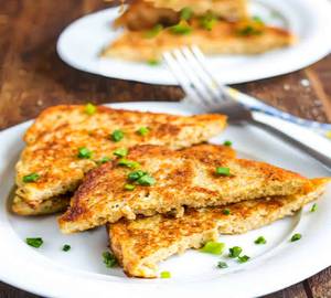 Veg Toast Omlette Sandwich
