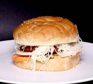 Cheesy Chatpata Burger