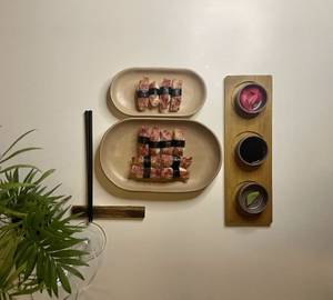 Bacon Nigiri Sushi Platter [12 Pieces]