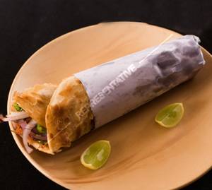 Single Egg Double Chicken Seekh Roll