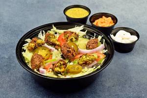 Falafel Patty Salad