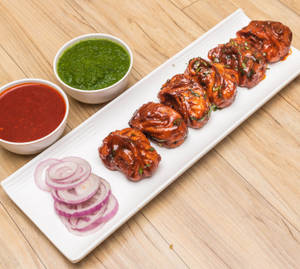 Chilli Veg Momos