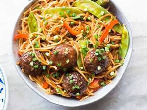 Manchurian Dry Noodles Combo