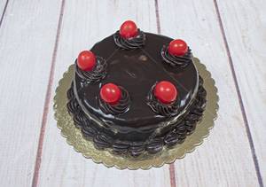 Pure Chocolate Truffle Cake