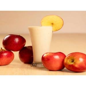 Apple Fruit Thick Milk Shake