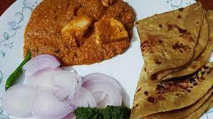 Shahi Paneer + 4 Chapati