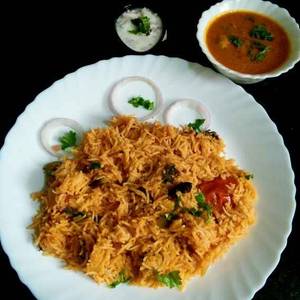 Plain biryani                                        