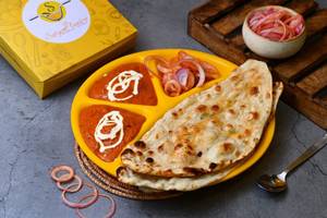 Butter Paneer Masala Kulcha