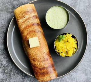 Schezwan Butter Plain Dosa