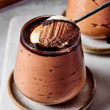 Peanut Butter Dark Chocolate Keto Mousse