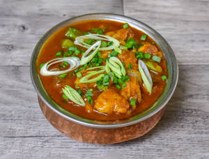 Chilly Gobi Munchurian Gravy