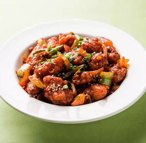 Chilly Mushroom Dry
