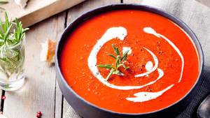 Tomato & Dhaniya Shorba Soup
