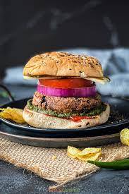 Aloo Tikki Crispy Spicy Burger 