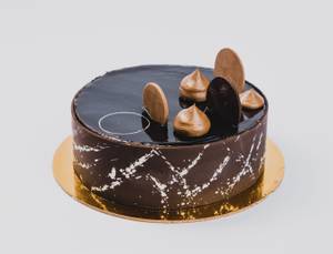 Eggless Black Velvet  Cake (Chocolate Mousse & Cherry)[500 g]