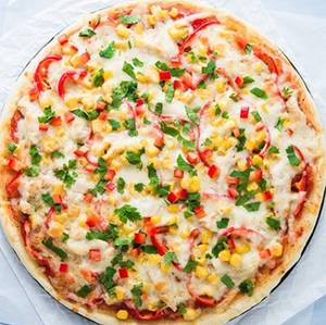 6 Inch Mix Vegetable Sweet Corn Pizza