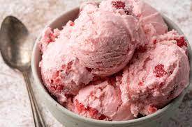 Strawberry Ice cream (1 Ltr Pack)