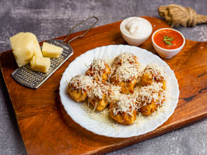 Chicken Butter Fried Momos [8 Pieces]