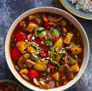 Exotic Veggies In Hot Garlic Sauce