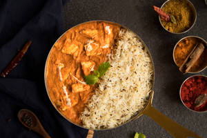 Kadhai Paneer+Fried Rice