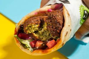 Vegan Spicy Falafel Shawarma - Dairy Free