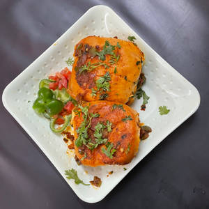 Schezwan vada pav