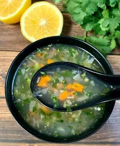 Sweet Corn With Veg Soup
