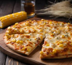 Cheese & Corn Delight Pizza (8 Inches)