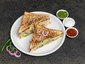 Veg Cheese Toast Sandwich