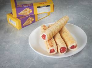 Cream Roll  Chocolate (2 Pcs)