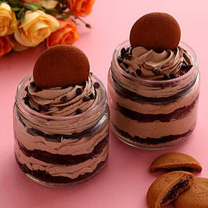 Chocolate Delight Jar Cake (1Pc)