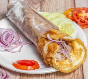 Double egg chicken Roll