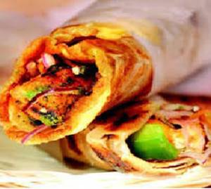 Egg with Double Chicken Roll