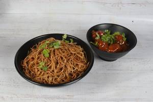 Veg Noodles With Manchurian Combo