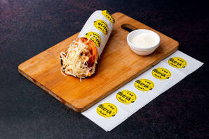 Cheesy chicken shawarma