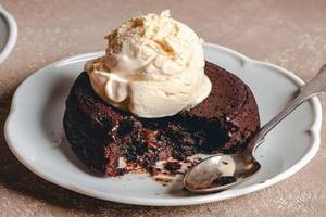 Lava Cake + Ice Crea