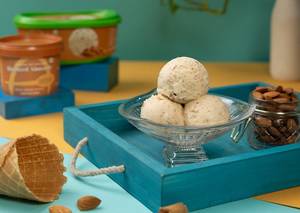 Roasted Almond Ice Cream