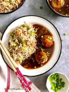 Manchurian with Fried Rice