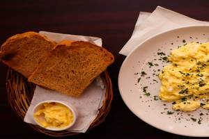 Desi Spicy Scrambled Eggs