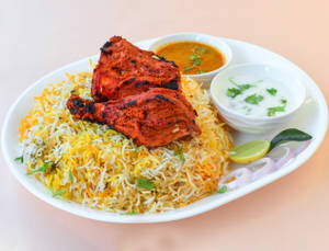 Tandoori Chicken Biryani
